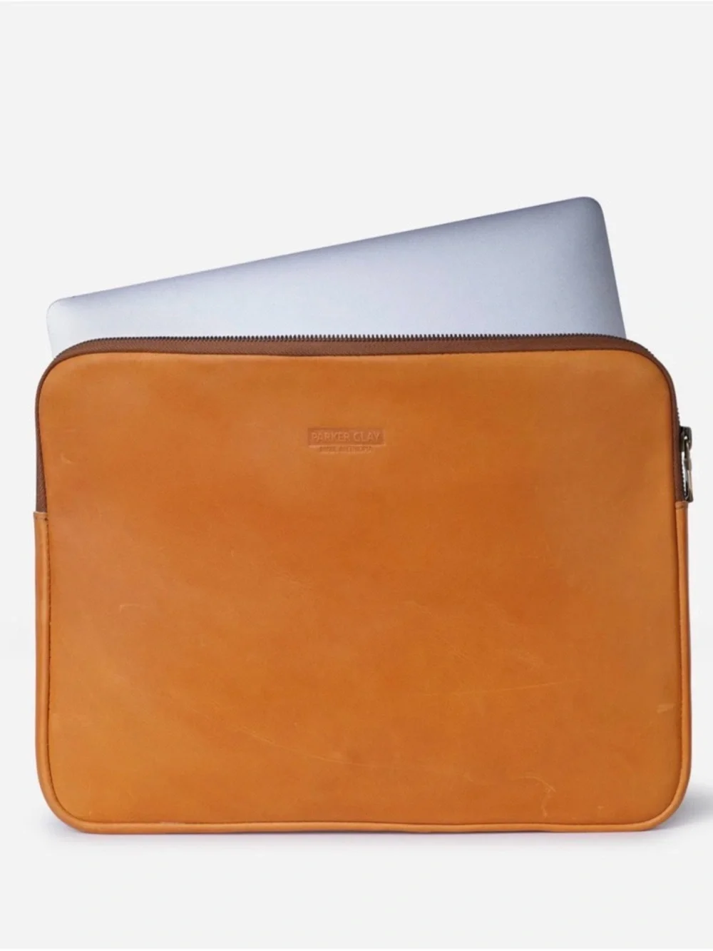 Tan Leather Laptop Sleeve